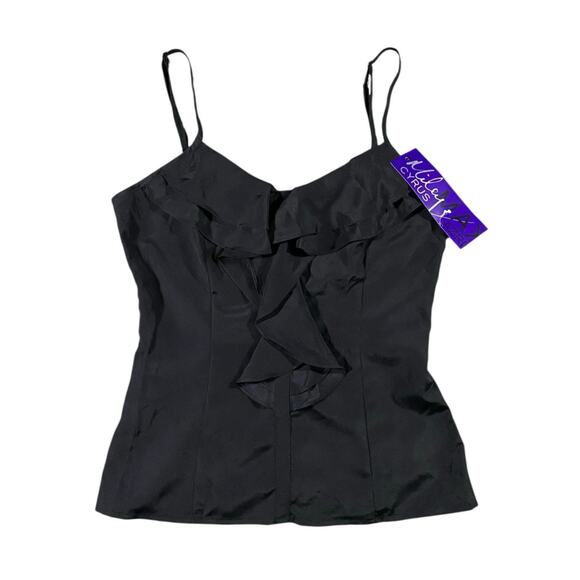 Miley Cyrus Tops - Vintage Y2K Miley Cyrus Ruffle Cami NWT - S